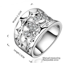 Load image into Gallery viewer, White Color Zircon Ring