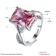 Load image into Gallery viewer, Pink Zircon Ring